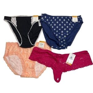 Charter Club Jenni b.tempt'd by Wacoal Macy's Small Underwear Bundle New
